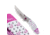 Brighten Blades Hope Folding Knife w/ Case, 2.56in, 8Cr13MoV Stainless Steel, Clip Point, Multi, BB-104