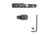 Briley EZ Bolt Release Lever for Benelli/Franchi w/ Anodized Paddle/Latch for M1, M2, M4, Super Sport, Black, TSPA-15BLKL