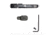 Briley EZ Bolt Release Lever for Benelli/Franchi w/ Anodized Paddle/Latch for SBE I, SBE II, Black, TSPA-15BLKL3.5