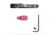 Briley EZ Bolt Release Lever for Benelli/Franchi w/ Anodized Paddle/Latch for SBE I, SBE II, Pink, TSPA-15PNKL3.5