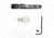 Briley EZ Bolt Release Lever for Benelli/Franchi w/ Anodized Paddle/Latch for SBE I, SBE II, Silver, TSPA-15SILL3.5