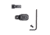 Briley EZ Bolt Release Lever Kit for Benelli Ethos/SBEIII 28 Gauge Anodized, Black, TSPA-15E28BLK