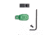 Briley EZ Bolt Release Lever Kit for Beretta - Anodized 12/28 Gauge, Green, TSPA-26GRN