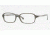 Brooks Brothers BB731 SV Prescription Eyeglasses - Grey Solid Frame / 55 mm Prescription Lenses, 6035-5516
