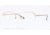 Brooks Brothers BB1022 Bifocal Prescription Eyeglasses 1640-54 - Brushed Gold Frame