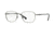 Brooks Brothers BB1027 Single Vision Prescription Eyeglasses 1561-52 - Antique Silver Frame