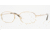 Brooks Brothers BB481 Bifocal Eyeglasses - Gold Demo Lens Frame / 53 mm Prescription Lenses, 1001-5318
