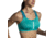 Brooks Dare Zip Run Bra 2.0 - Womens, Nile Green/Lagoon/Light Mint, 34DE, 350083369.034DE