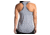 Brooks Distance Graphic Tank Top - Womens, Heather Ash/Run Happy, M, 221369048.03