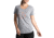 Brooks Distance Short Sleeve Running Shirt - Womens, Heather Ash/Run, M, 221364026.03