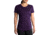 Brooks Distance Short Sleeve Shirt - Womens, Berry, L, 221344508.035