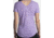Brooks Distance Short Sleeve - Womens, Heather Lilac, Large, 221344551.035
