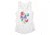 Brooks Distance Women's Tank, White/Multi Run Happy, 2XL, 221260-Wht/MltiRH-XXL
