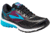 Brooks Ghost 10 GTX Road Running - Women's-Black/Peacock Blue/Hollyhock-Medium-6.5