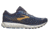 Brooks Ghost 12 - Mens, Navy/Deep Water/Gold, Medium, 8.5, 1103161D489.085