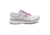 Brooks Ghost 12 Road Running Shoe - Womens, White/Grey/Hollyhock, Medium, 5.0, 1203051B186.050