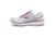 Brooks Ghost 12 Road Running Shoe - Womens, White/Grey/Hollyhock, Medium, 5.0, 1203051B186.050