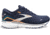 Brooks Ghost 15 Running Shoes - Mens, Wide, Peacoat/Blue/Orange Pop, 9.0, 1103932E439.090