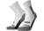 Brooks Ghost Crew Sock, White/BR Crew, L, 280495161.035