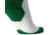 Brooks Ghost Crew Sock, White/Run Lucky, S, 280495162.025