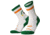 Brooks Ghost Crew Sock, White/Run Lucky, S, 280495162.025