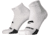 Brooks Ghost Lite Quarter 2-Pack Sock, White, XL, 280497100.040