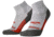 Brooks Ghost Quarter Sock, Light Pikes Peak/Red Clay, M, 280499094.030