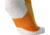 Brooks Ghost Quarter Sock, Sun Glow/Marigold/White, XL, 280499824.040