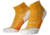 Brooks Ghost Quarter Sock, Sun Glow/Marigold/White, XL, 280499824.040