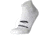 Brooks Ghost Quarter Sock, White, M, 280499100.030