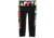 Brooks Greenlight Women's Running Capri, Black/Multi Alpha, Small, 221227-Blk/MultiAlpha-S