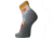 Brooks High Point Quarter Sock, Oatmeal/Red Clay, M, 280500214.030