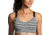 Brooks Hot Shot Sports Bra, Black/White Stripe, Small, 300628032.025