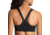 Brooks Hot Shot Sports Bra, Black/White Stripe, Small, 300628032.025
