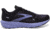 Brooks Launch 9 Running Shoes - Womens, Wide, Black/Ebony/Purple, 10.5, 1203731D060.105