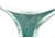Brooks Moving Comfort FastForward Zip Bra - Womens, Forest/Mint, L, 300637325.035