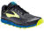 Brooks PureGrit 6 Trail Running Shoe - Men's-Black/Turkish Tile/Nightlife-Medium-9