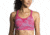 Brooks Rebound Racer Sports Bra, Dahlia Ikat Jacquard, 34 C, 350037690.0341C