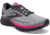 Brooks Trace 2 Running Shoes - Womens, Medium, Oyster/Ebony/Pink, 5.0, 1203751B038.050