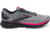 Brooks Trace 2 Running Shoes - Womens, Medium, Oyster/Ebony/Pink, 5.0, 1203751B038.050