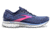 Brooks Trace 2 Running Shoes - Womens, Medium, Peacoat/Blue/Pink, 5.0, 1203751B460.050