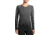 Brooks Women's Streaker Long Sleeve Running Shirt, Black/Oxford, Small, 221142036.025