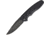 Brous Blades Specter Framelock Acid SW Folding Knife, 3in Acid Washed Finish D2 Tool Steel Drop Point, Black G10 Front Handle With Acid Washed Finish SS Back Handle, SPECTER ACID STONEWASH