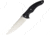 Brous Blades T5 Fixed Blade Satin Black Fixed Blade Knife, 5.25in, D2 Tool Steel, Standard Edge, Satin, Black, G10 Handle BRB153