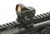 BROWE 1x23mm 3 MOA Red Dot Micro Reflex w/RMR Footprint &amp; Bottom Loading Battery, 1/3 Co-Witness Mount, Black, One Size, BMR-3MOA-R-1/3CW