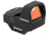 BROWE 1x23mm 3 MOA Red Dot Micro Reflex w/RMR Footprint &amp; Bottom Loading Battery, Ultra Low Picatinny Mount, Black, One Size, BMR-3MOA-R-LP