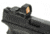 BROWE 1x23mm 3 MOA Red Dot Micro Reflex w/RMR Footprint, Side Loading Battery, No Base, Black, One Size, BMR-3MOA-RS