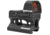 BROWE 1x23mm 3 MOA Red Dot Micro Reflex w/RMR Footprint, Side Loading Battery w/Co-Witness Mount, Black, One Size, BMR-3MOA-RS-CW