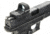 BROWE 1x23mm 3 MOA Red Dot Micro Reflex w/RMR Footprint, Side Loading Battery w/Ultra Low Picatinny Mount, Black, One Size, BMR-3MOA-RS-LP