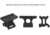 BROWE Aimpoint T1 Co-Witness Mount, Black, One Size, MNT-TI-CW
